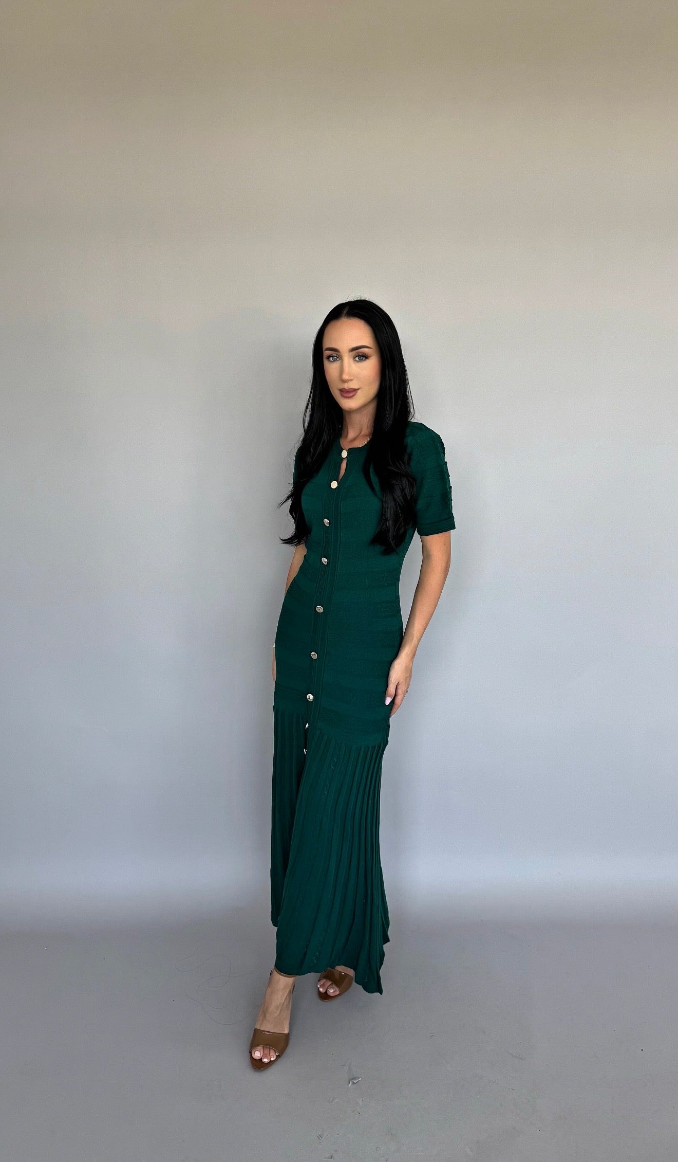 Rochie Green Aura