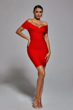 11103 Rochie Marta Rosu