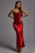 1262 Emily Metallic Red