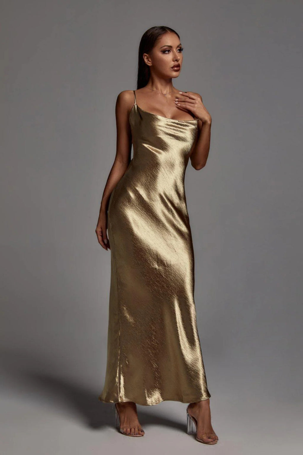 1272 Emily Metallic Gold