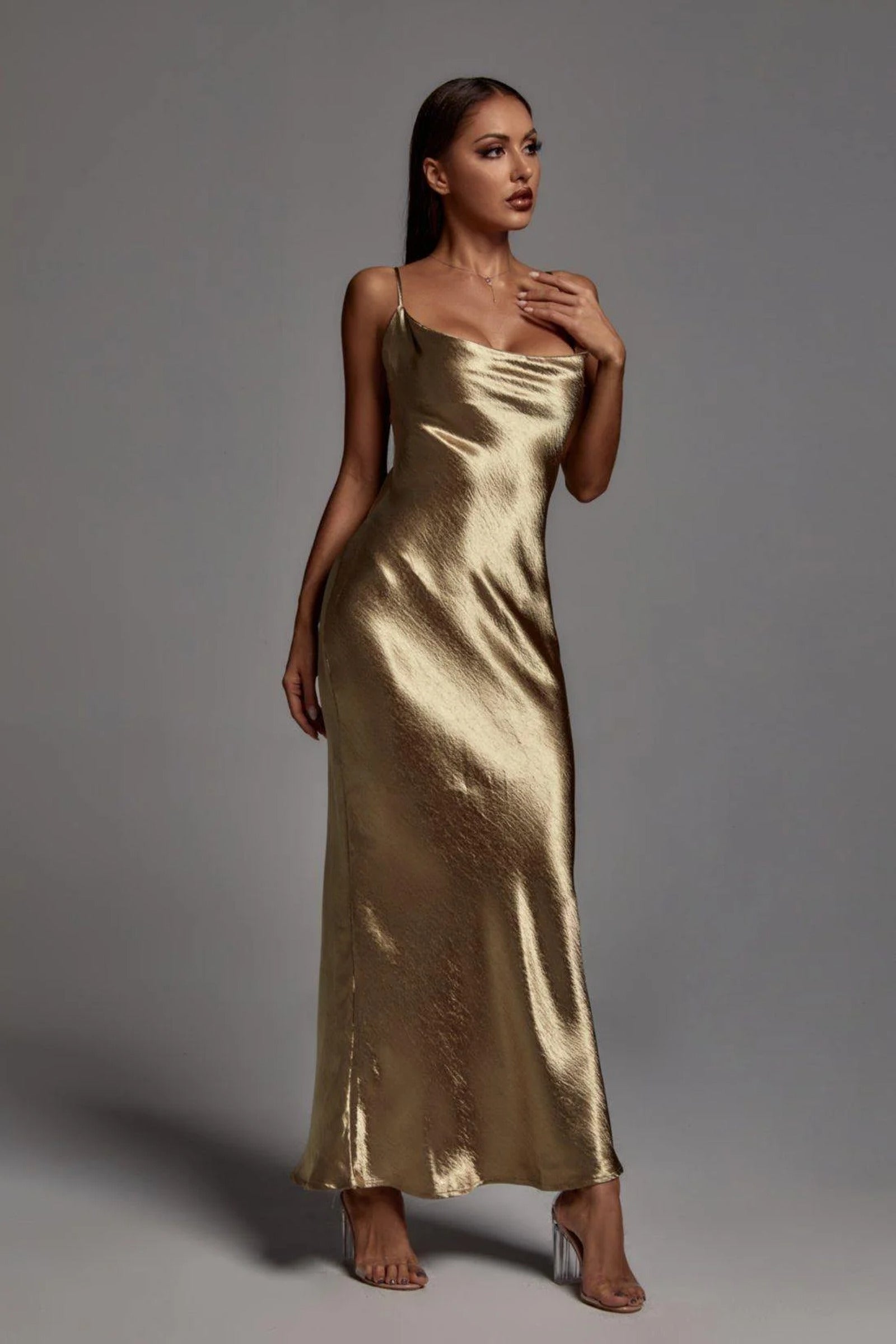 1272 Emily Metallic Gold
