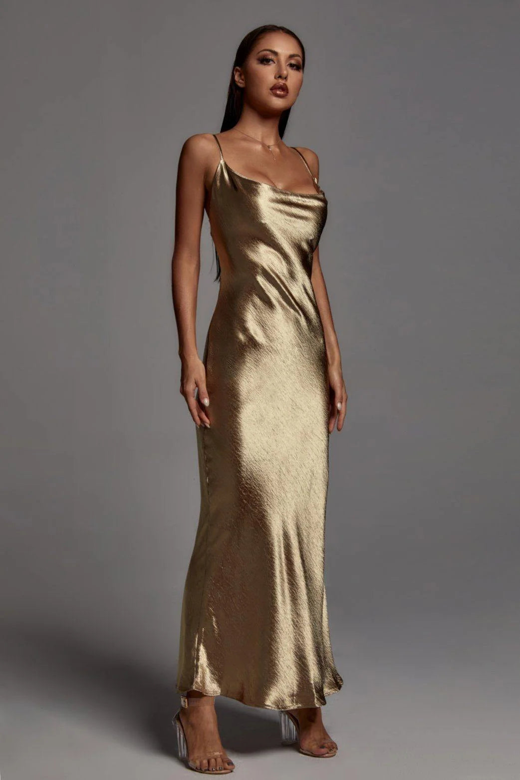 1273 Emily Metallic Gold