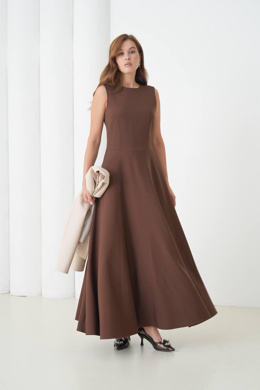 Costum Rochie si Sacou Velvet Mocha