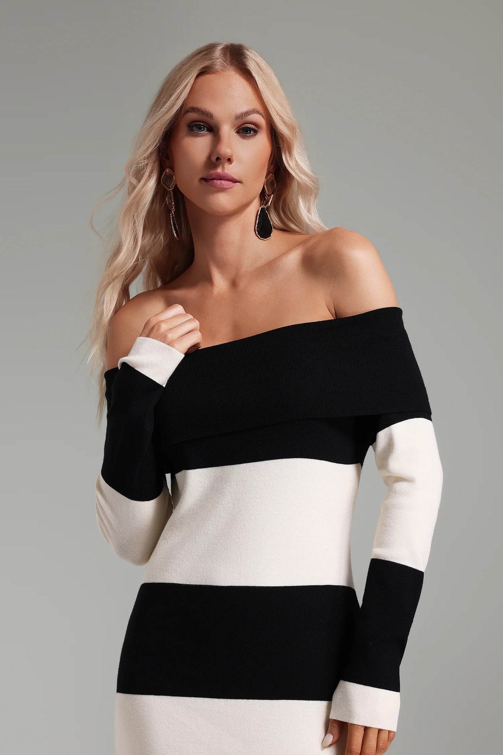 Gertie Off-shoulder Maxi Dress-2