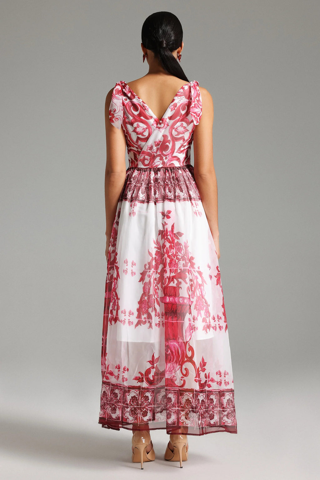 Kanre Printed Maxi Dress-3