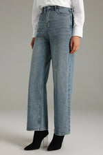 Oberta Diamante Glitter Jeans-2