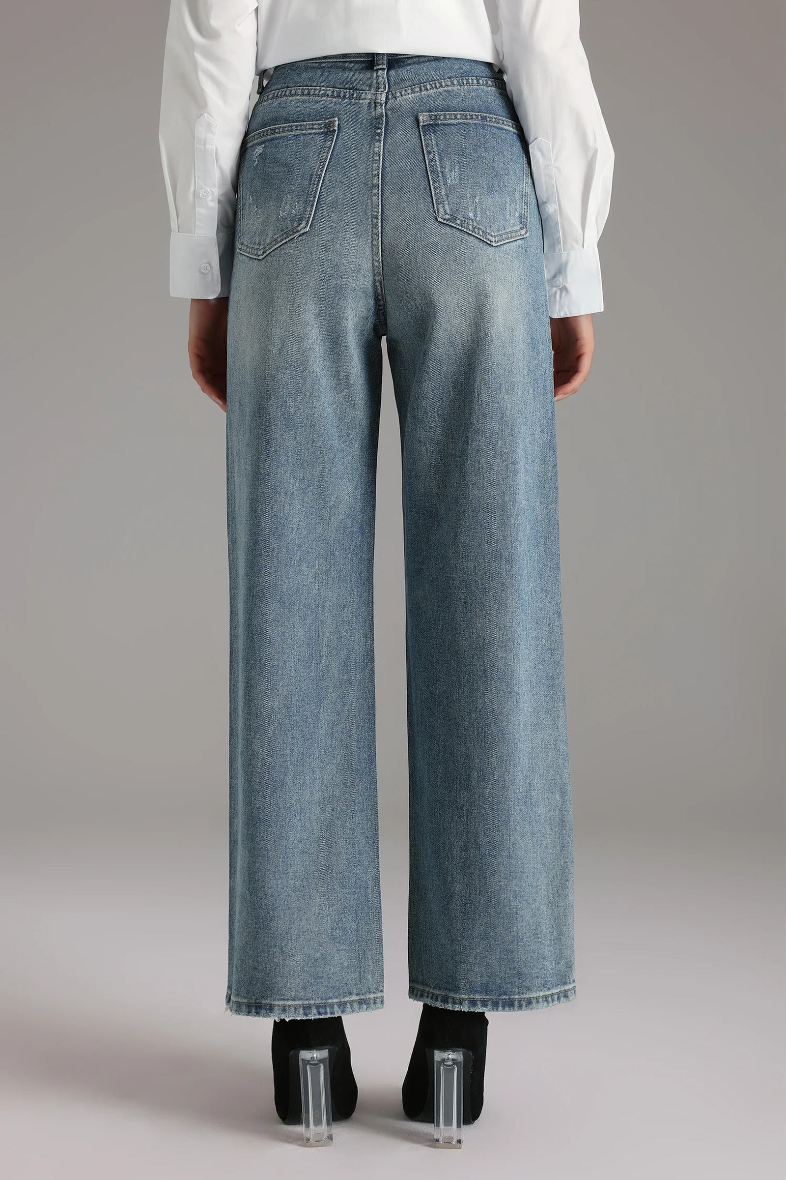 Oberta Diamante Glitter Jeans-3