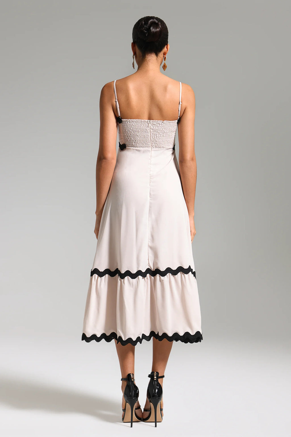 Twyla Spaghetti Strap Midi Dress-3