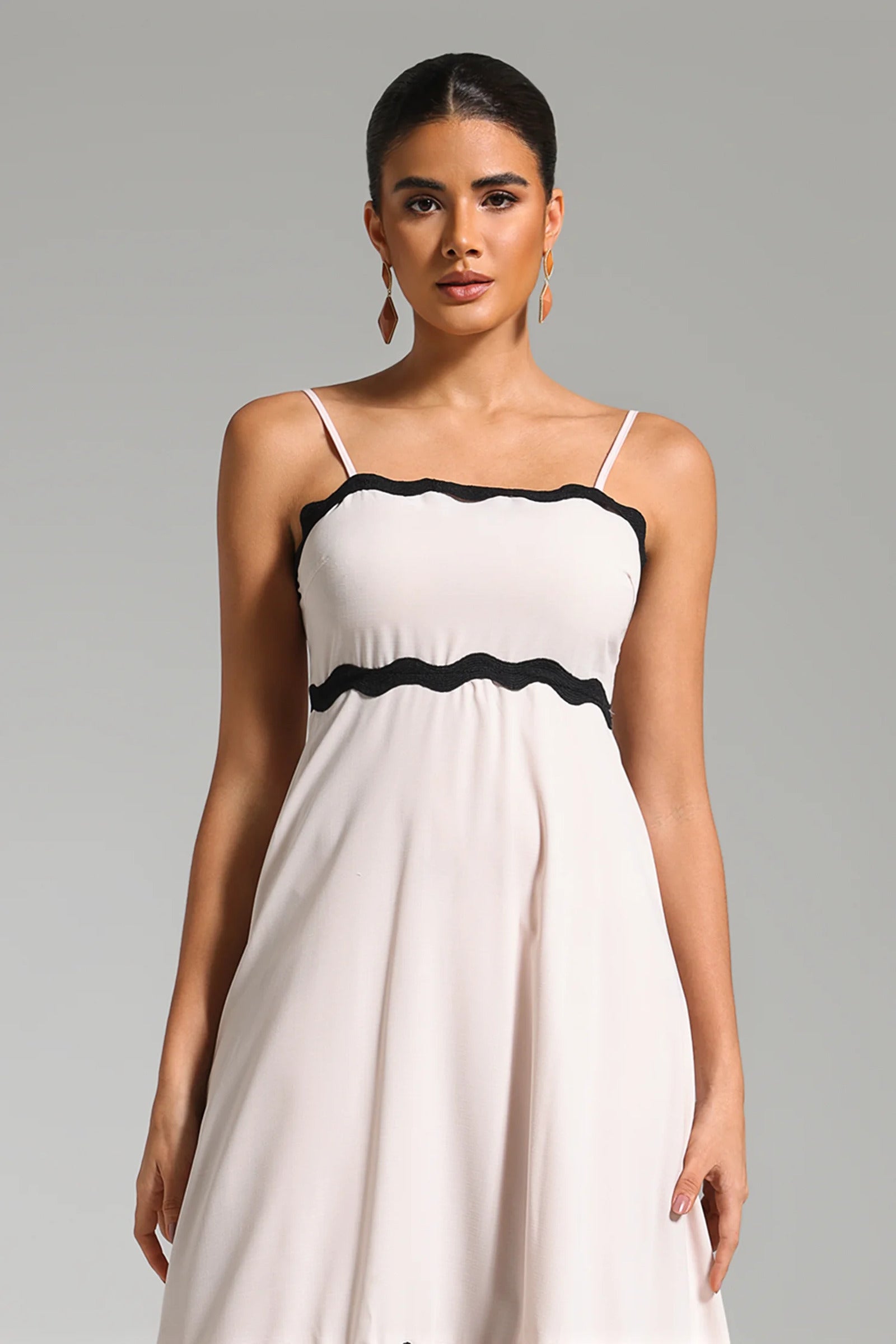 Twyla Spaghetti Strap Midi Dress-2