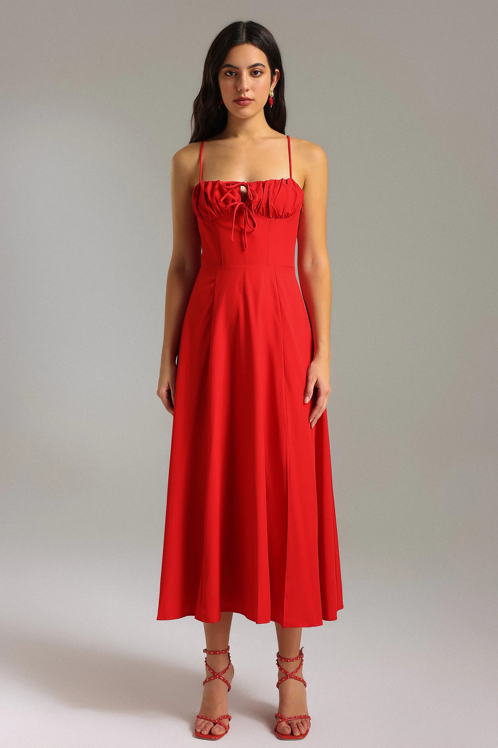 Wille Halter Midi Dress (2)