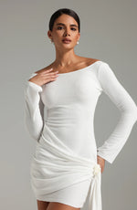 Vera Ribbon Mini Dress-1