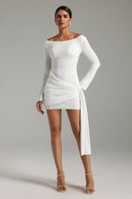 Vera Ribbon Mini Dress-2