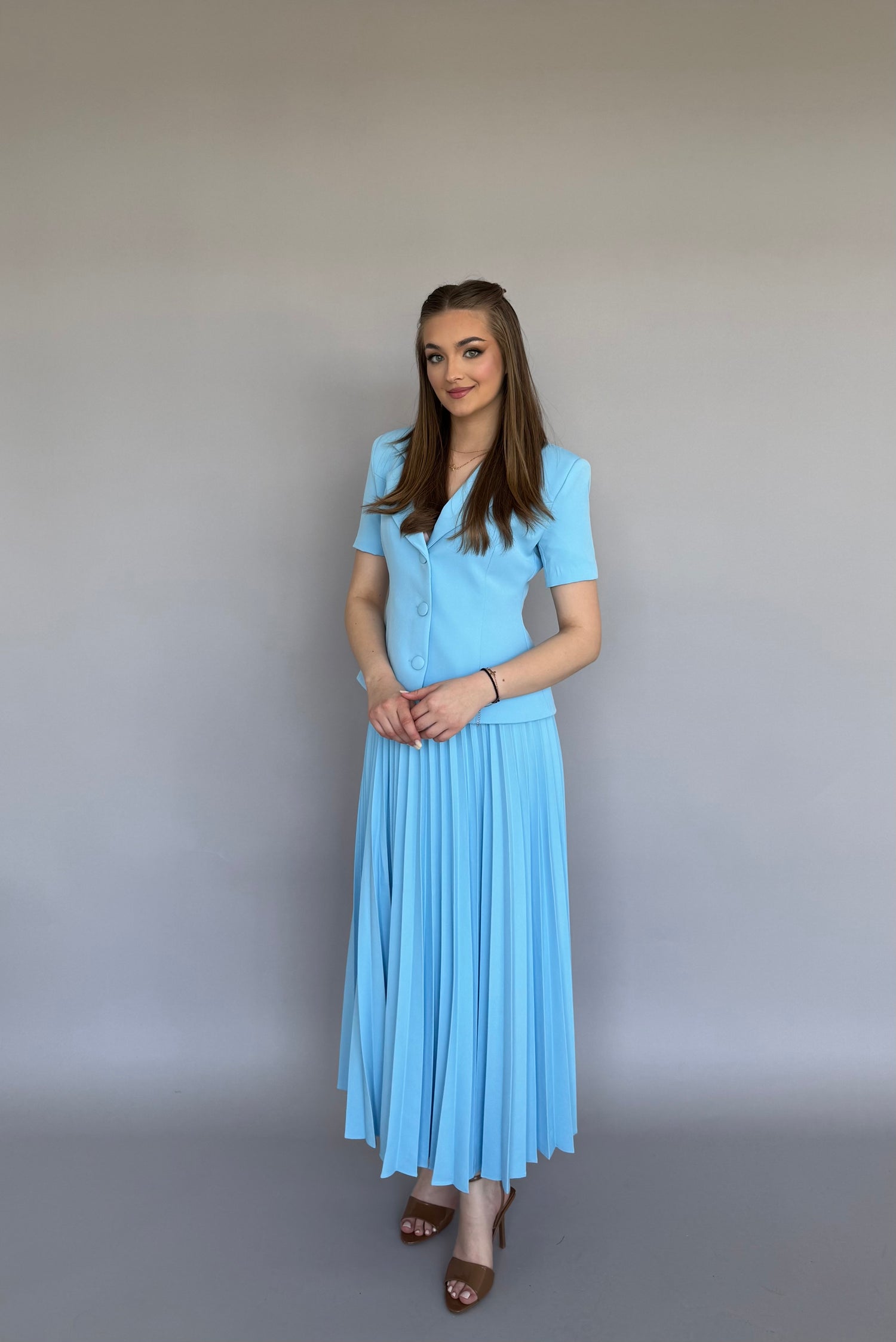 Costum Albastru Iris