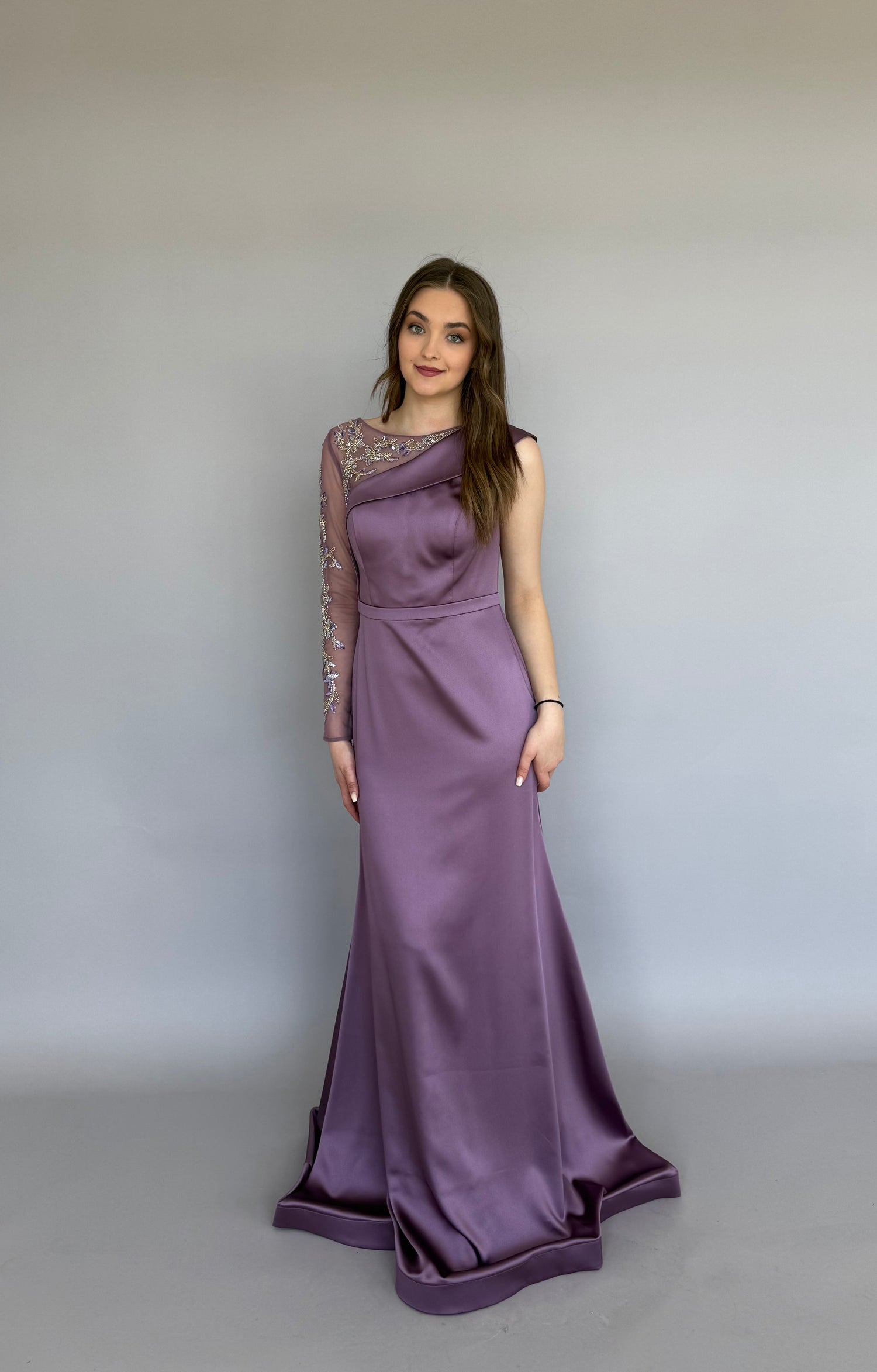 Rochie  Mauve Satin