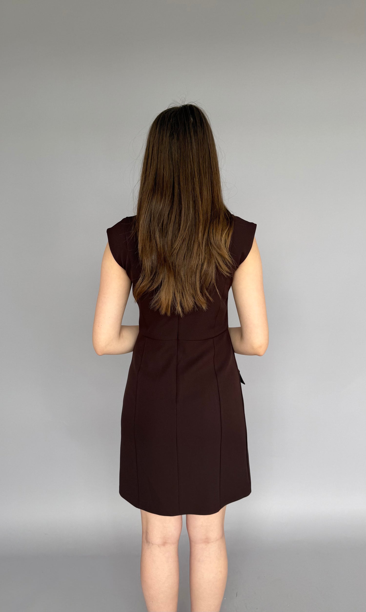 Rochie Brown Crystal
