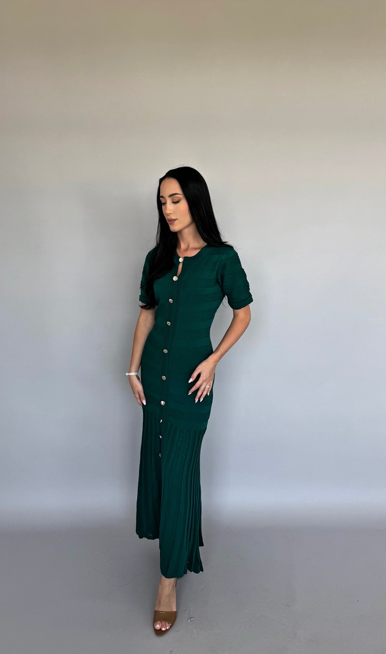 Rochie Green Aura