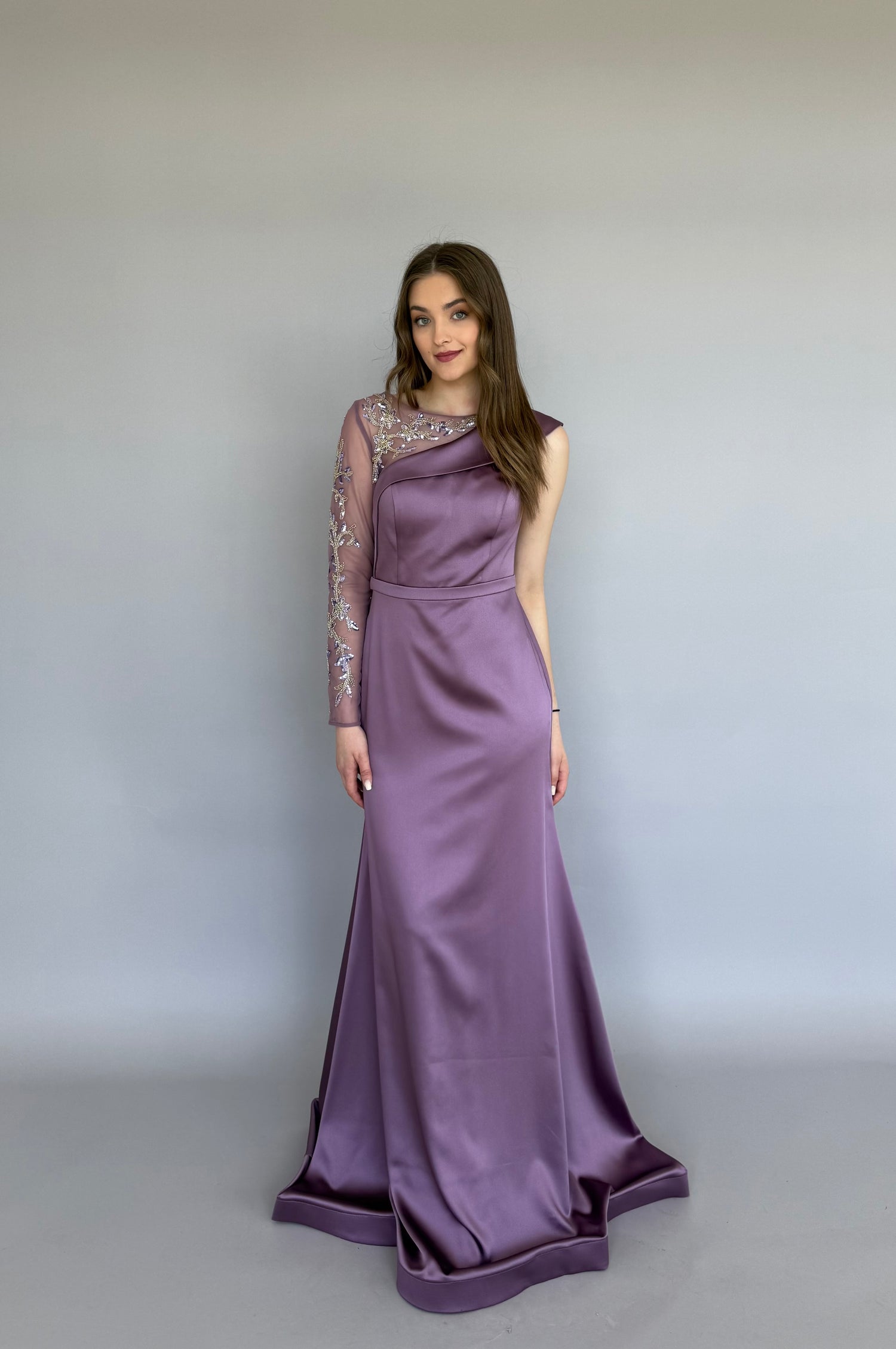 Rochie  Mauve Satin