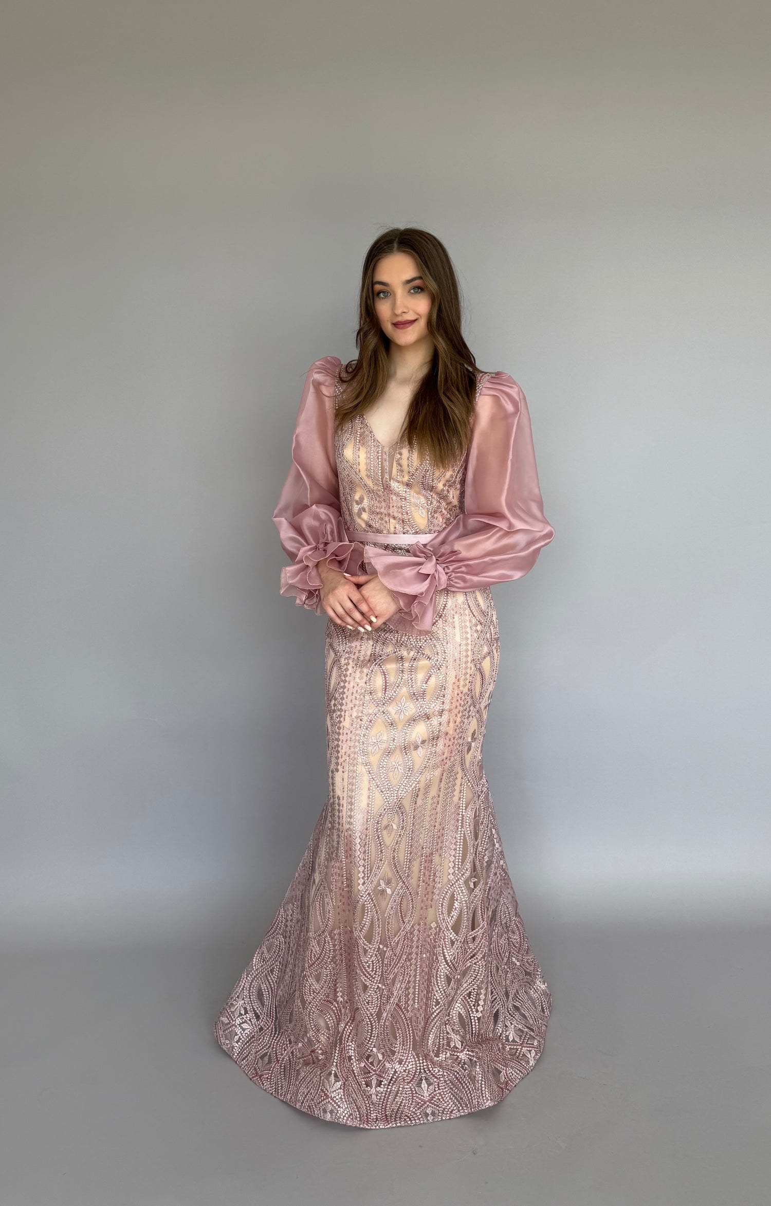 Rochie Rose Velvet