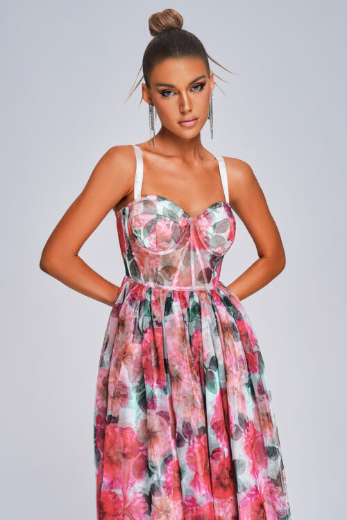 Rochie Sareza Floral - imagine 2