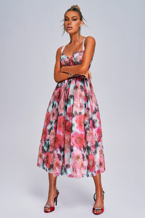 Rochie Sareza Floral - imagine 3