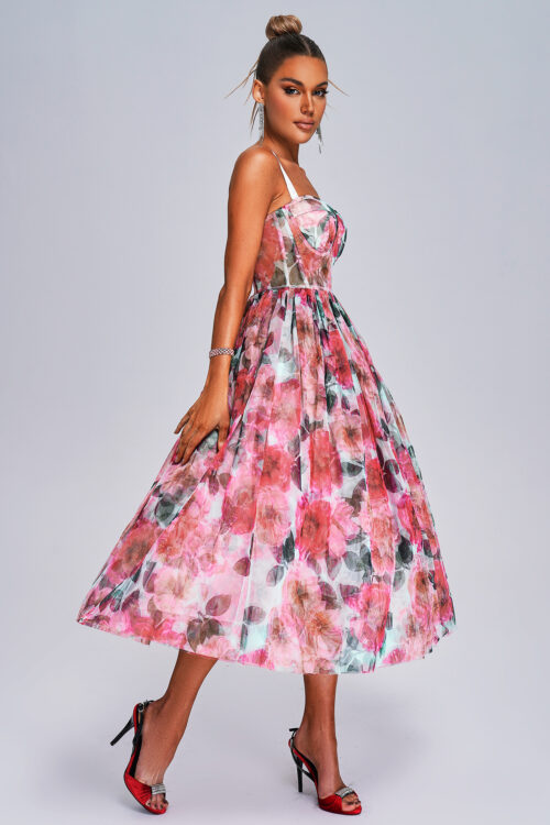 Rochie Sareza Floral - imagine 4