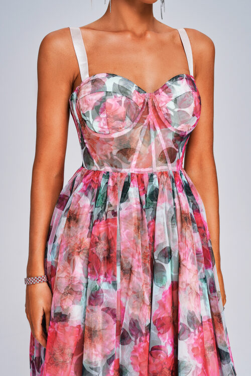 Rochie Sareza Floral - imagine 5