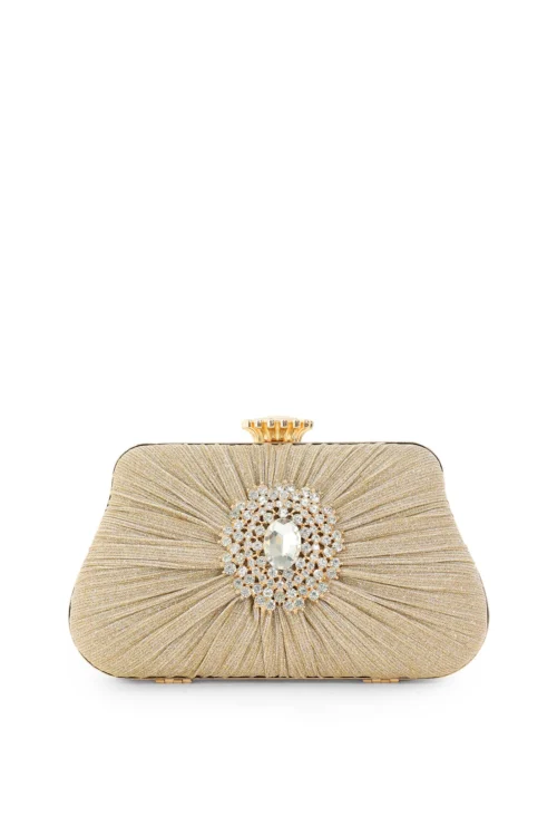 Clutch Fero Pleated Diamond