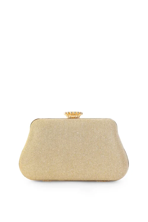 Clutch Fero Pleated Diamond - imagine 3