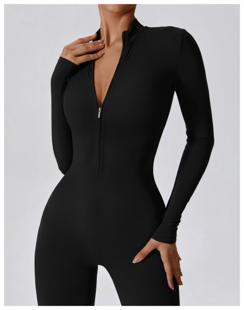 Salopeta SculptWear - Negru - imagine 3