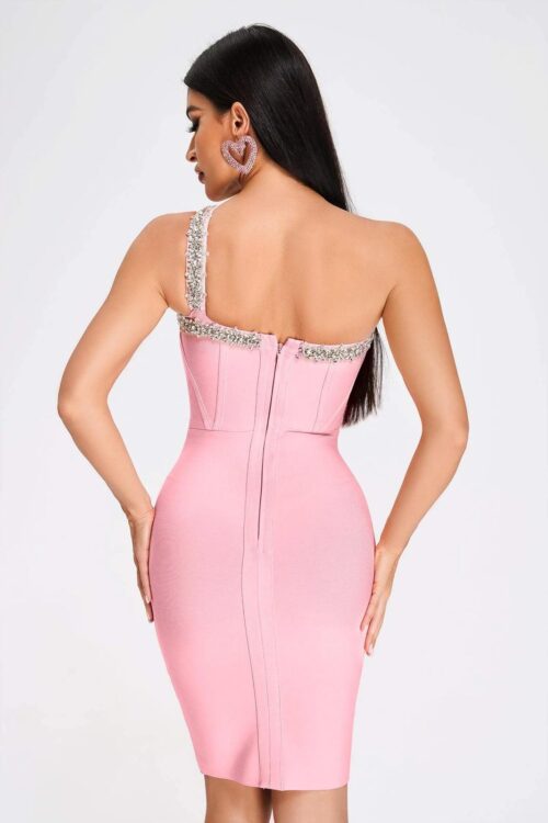 Rochie Hanny Crystal - Roz - imagine 6