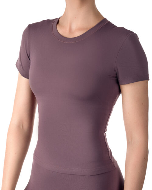 Tricou UltraSoft - Mov - imagine 2