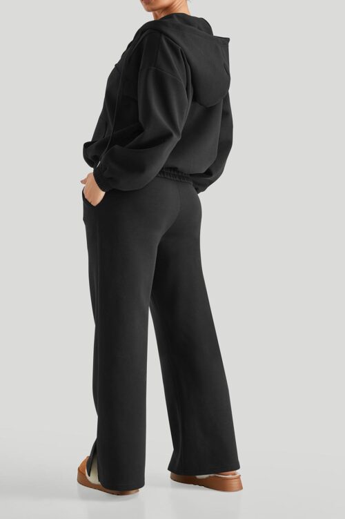 Compleu Smooth Fit - Negru - imagine 2