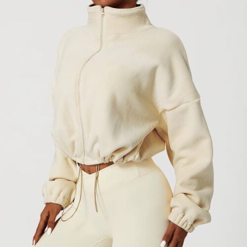 Jacheta Cozy Mode - Alb - imagine 2