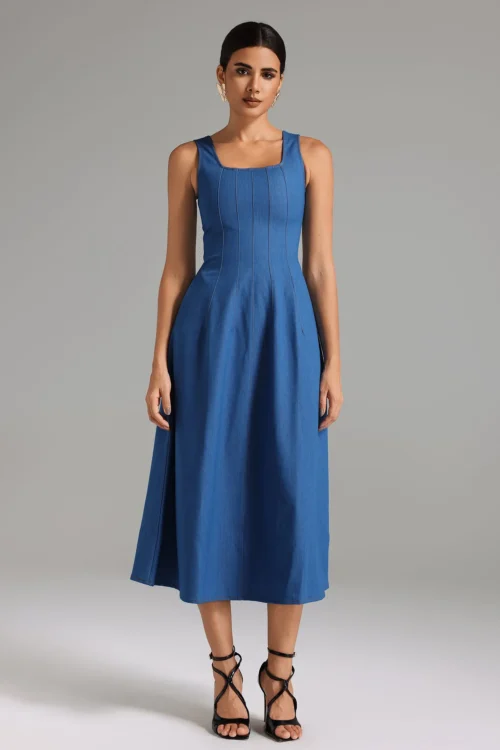Rochie Vercia Denim - imagine 2