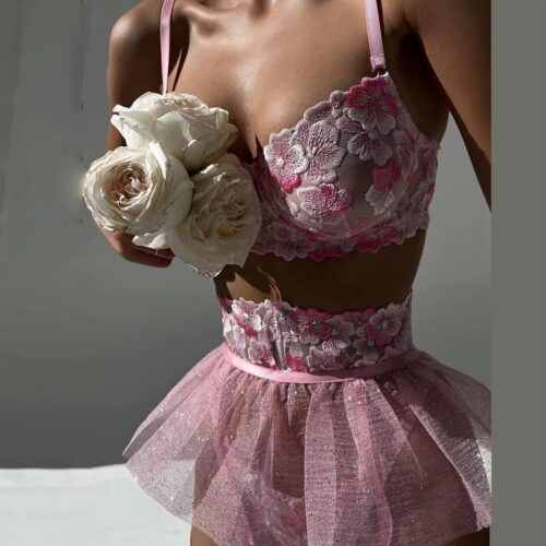 Lenjerie intima din dantela Babygirl